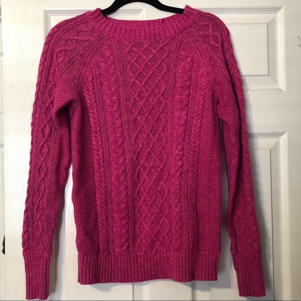 Bright Pink Gap sweater